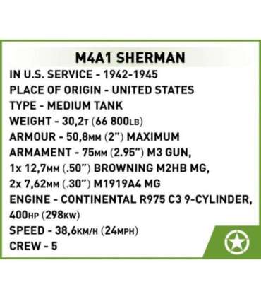 Blocks M4A1 Sherman 663 blocks