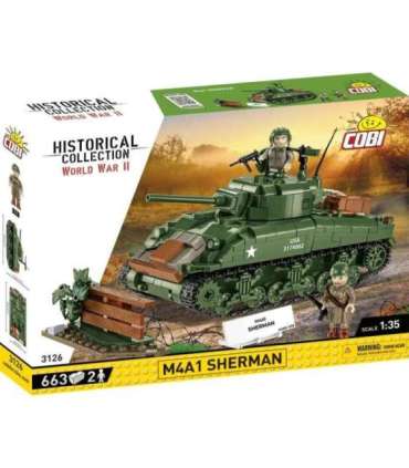 Blocks M4A1 Sherman 663 blocks