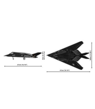 Blocks Lockheed F-117 Nighthawk 795 pieces