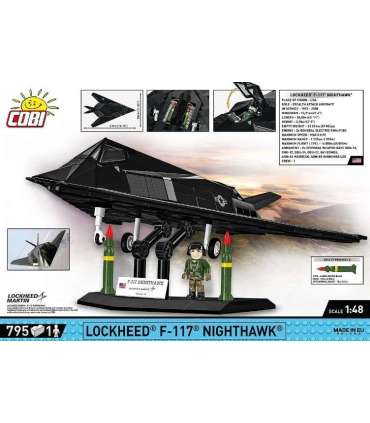 Blocks Lockheed F-117 Nighthawk 795 pieces