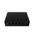 Lanberg Switch PoE 1xBT 3xAT SFP/ETH Din Unmanagment Fast Ethernet ILFE-4P-1GE-1S-90