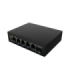 Lanberg Switch PoE 1xBT 3xAT SFP/ETH Din Unmanagment Fast Ethernet ILFE-4P-1GE-1S-90