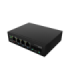 Lanberg Switch Light IndustrialPoE 1xBT 3xAT 2xSFP Din Unmanagment Gigabit Ethernet ILGE-4P-2S-90 Unmanaged
