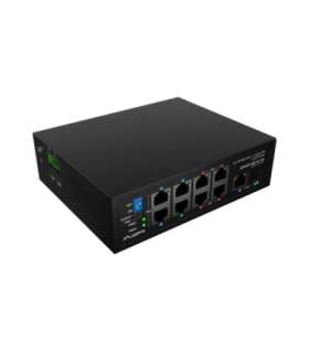 Lanberg Switch PoE 4xBT 4xAT SFP/ETH Din Unmanagment Fast Ethernet ILFE-8P-1GE-1S-120 Unmanaged Din rail, Rack