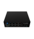 Lanberg Switch PoE 4xBT 4xAT SFP/ETH Din Unmanagment Fast Ethernet ILFE-8P-1GE-1S-120 Unmanaged Din rail, Rack