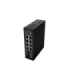 Lanberg Switch PoE 4xBT 4xAT SFP/ETH Din Unmanagment Fast Ethernet ILFE-8P-1GE-1S-120 Unmanaged Din rail, Rack