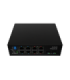 Lanberg Switch PoE 4xBT 4xAT 4xSFP Din Unmanagment Gigabit Ethernet ILGE-8P-2S-120 Unmanaged Din rail