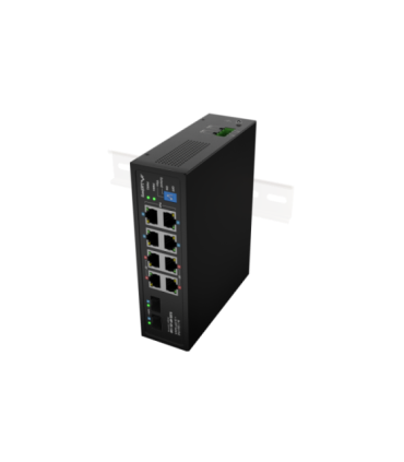 Lanberg Switch PoE 4xBT 4xAT 4xSFP Din Unmanagment Gigabit Ethernet ILGE-8P-2S-120 Unmanaged Din rail