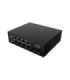 Lanberg Switch PoE 4xBT 4xAT 4xSFP Din Unmanagment Gigabit Ethernet ILGE-8P-2S-120 Unmanaged Din rail