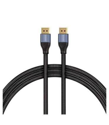 Savio CL-210 DisplayPort cable 2 m Black
