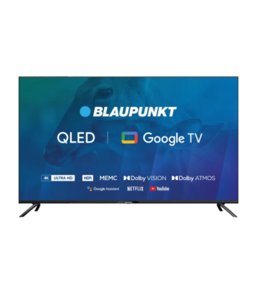 Blaupunkt 50QBG6000S 50” (126cm) QLED 4K Ultra HD Google TV, Dolby Vision, Dolby Atmos Blaupunkt