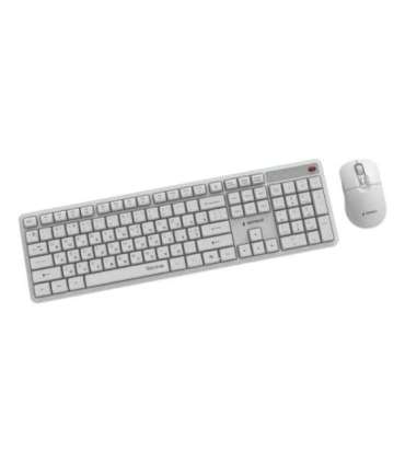 KEYBOARD +MOUSE WRL CYRILLIC/WHT KBS-WMS-01-W-CYRL GEMBIRD