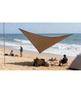 Sun Shade sail 3.6x3.6x3.6 m, triangle, beige
