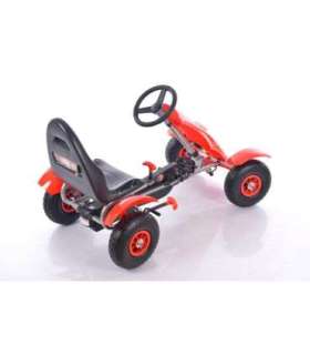 Велокарт (Веломобиль) Go-Kart F618 красный (от 4-10 лет)