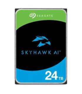 Seagate ST24000VE002 SkyHawk AI, 24 TB, 7200 RPM, 512 MB, 3.5", Serial ATA III