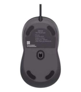 MOUSE USB OPTICAL M520/GRAPHITE 910-007511 LOGITECH