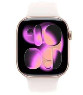 Watch Series 11 GPS 42mm Rose Gold Aluminium Case with Light Blush Sport Band - S/M