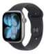 Watch Series 11 GPS+Cellular 42mm Space Grey Aluminium Case with Black Sport Band - S/M
