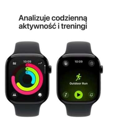Watch Series 11 GPS + Cellular 42mm Natural Titanium Case with Stone Grey Sport Band - M/L