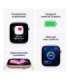 Watch Series 11 GPS+Cellular 46mm Silver Aluminium Case with Purple Fog Sport Band - S/M