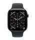 Watch Series 11 GPS + Cellular 46mm Slate Titanium Case with Black Sport Band - M/L