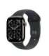 Watch Series 11 GPS + Cellular 46mm Slate Titanium Case with Black Sport Band - M/L