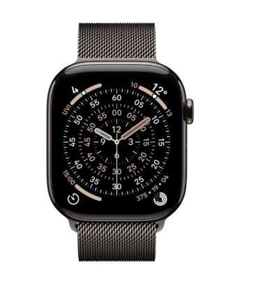 Watch Series 11 GPS + Cellular 46mm Slate Titanium Case with Slate Milanese Loop S/M