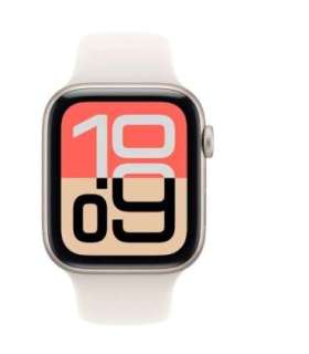 Watch SE 3 GPS+Cellular 40mm Starlight Aluminium Case with Starlight Sport Band - S/M