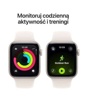 Watch SE 3 GPS+Cellular 40mm Starlight Aluminium Case with Starlight Sport Band - M/L