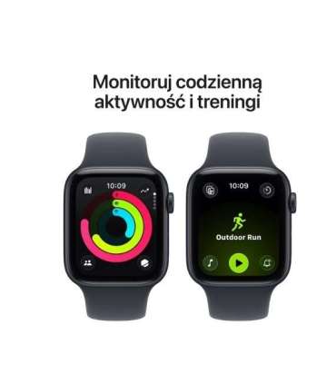 Watch SE 3 GPS+Cellular 44mm Midnight Aluminium Case with Midnight Sport Band S/M