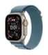 Watch Ultra 3 GPS + Cellular 49mm Natural Titanium Case with Light Blue Alpine Loop - Small