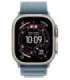 Watch Ultra 3 GPS + Cellular 49mm Natural Titanium Case with Light Blue Alpine Loop - Large