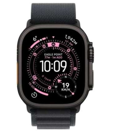 Watch Ultra 3 GPS + Cellular 49mm Black Titanium Case with Black Alpine Loop - Medium