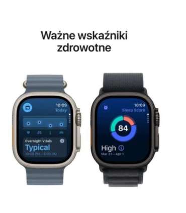 Watch Ultra 3 GPS + Cellular 49mm Black Titanium Case with Black Alpine Loop - Medium