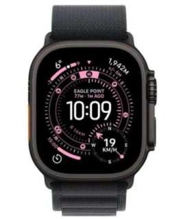 Watch Ultra 3 GPS + Cellular 49mm Black Titanium Case with Black Alpine Loop - Large