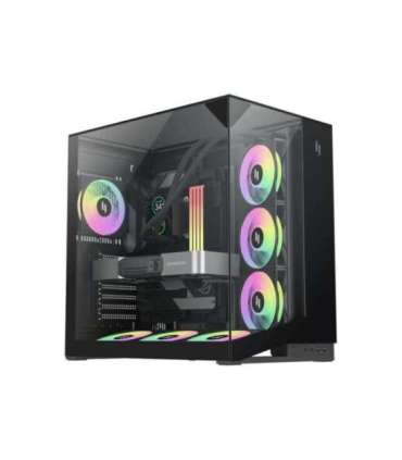 Gamemax Case NEX C56 VC BK ATX