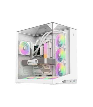 Gamemax Case NEX C56 VC WH ATX