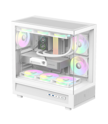 Gamemax Case NEX C51 WH ATX/BTF
