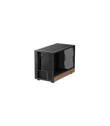 Deepcool Case CH260 Wood Black Micro Tower