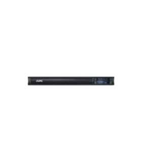 Schneider Electric APC Smart-UPS, Rackmount 1U, 230V, 4x IEC C13 outlets, SmartSlot, AVR, LCD 1500 VA 1000 W