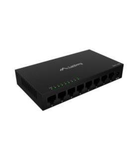 Lanberg Switch 8x1GB/s Unmanagment Gigabit Ethernet Desktop 12V metal case DSM1-1008