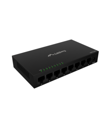 Lanberg Switch 8x1GB/s Unmanagment Gigabit Ethernet Desktop 12V metal case DSM1-1008