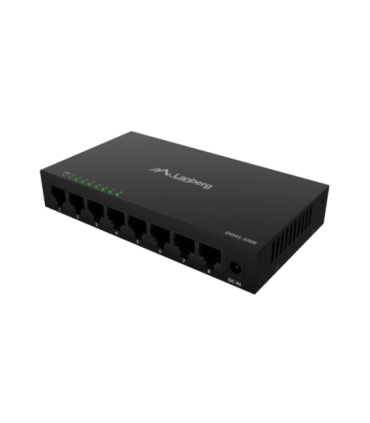 Lanberg Switch 8x1GB/s Unmanagment Gigabit Ethernet Desktop 12V metal case DSM1-1008