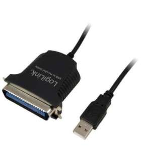 Centronics 36-pin (IEEE1284), 1.5m USB adapter