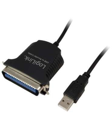 Centronics 36-pin (IEEE1284), 1.5m USB adapter