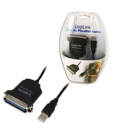 Centronics 36-pin (IEEE1284), 1.5m USB adapter
