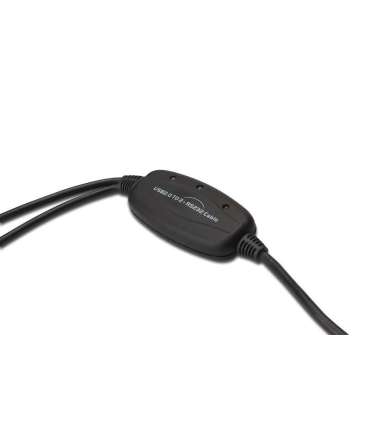 Cable USB 2.0 adapter to 2xRS232 (COM) (Chipset: FTDI / FT2232H)