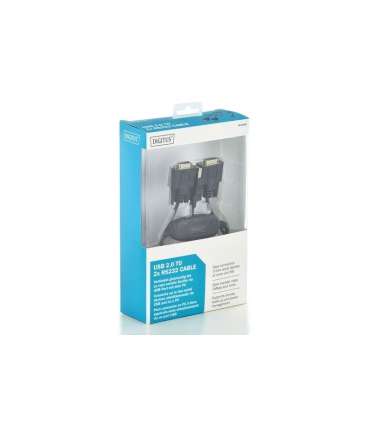 Cable USB 2.0 adapter to 2xRS232 (COM) (Chipset: FTDI / FT2232H)