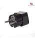 Adapter socket UK on EU plug universal Maclean MCE155 black