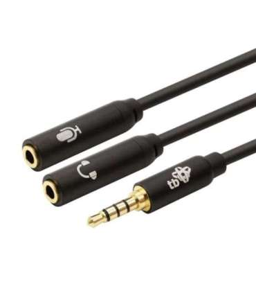 Adapter 3,5mm MiniJa ck-2x3,5mm MiniJack M/F